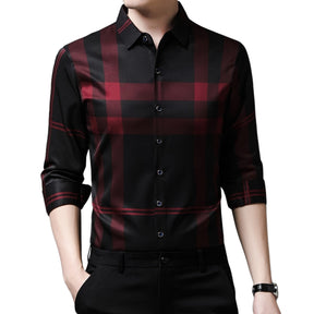 Camisa Masculina Xadrez Slim Fit