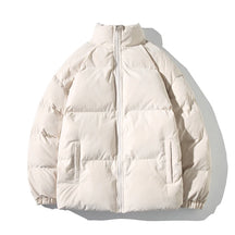 Jaqueta Parka Puffer Masculina Streetwear