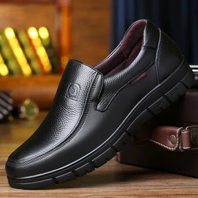 Sapato Masculino de Couro Slip On British