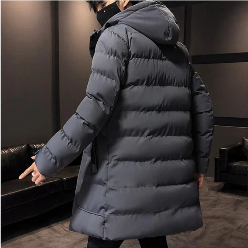 Jaqueta Parka Longa Masculina