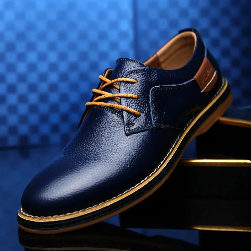 Sapato de Couro Masculino Classic Oxford