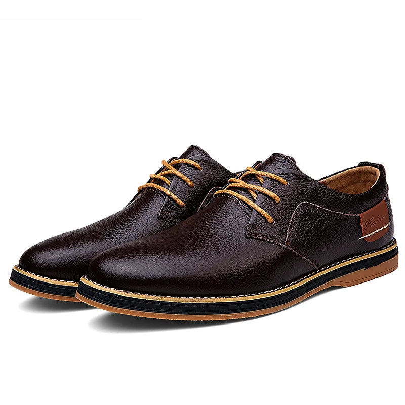 Sapato de Couro Masculino Classic Oxford