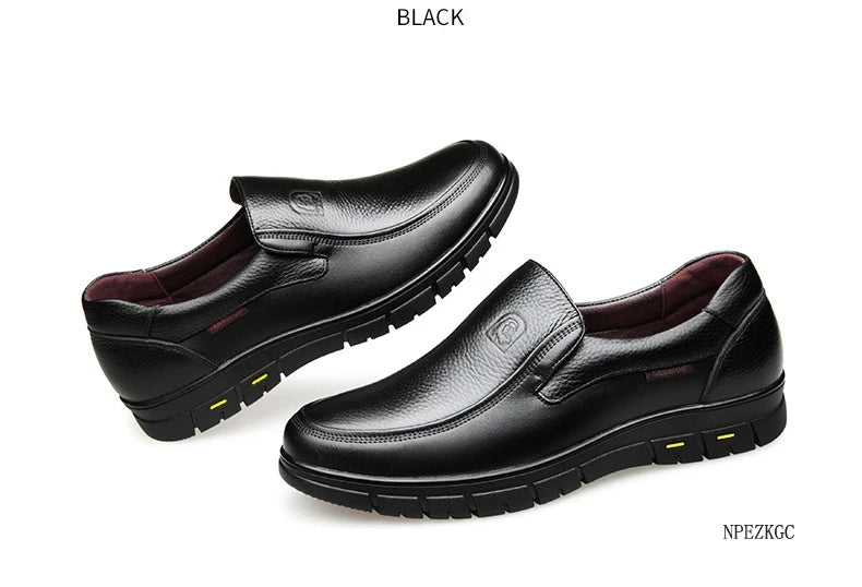 Sapato Masculino de Couro Slip On British