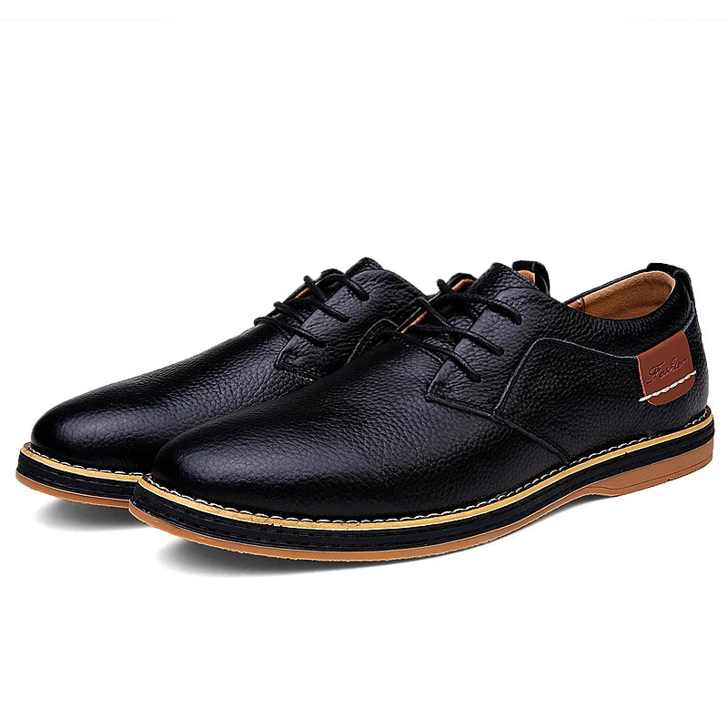 Sapato de Couro Masculino Classic Oxford