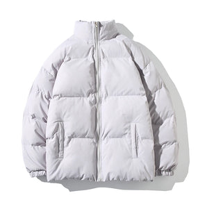 Jaqueta Parka Puffer Masculina Streetwear