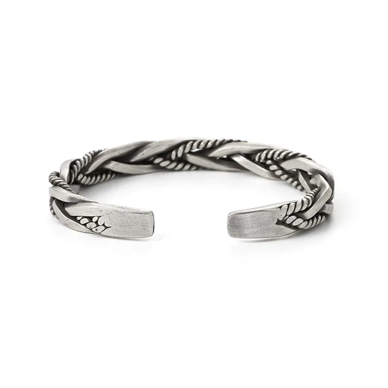 Pulseira Prata Masculina Banga Cluff