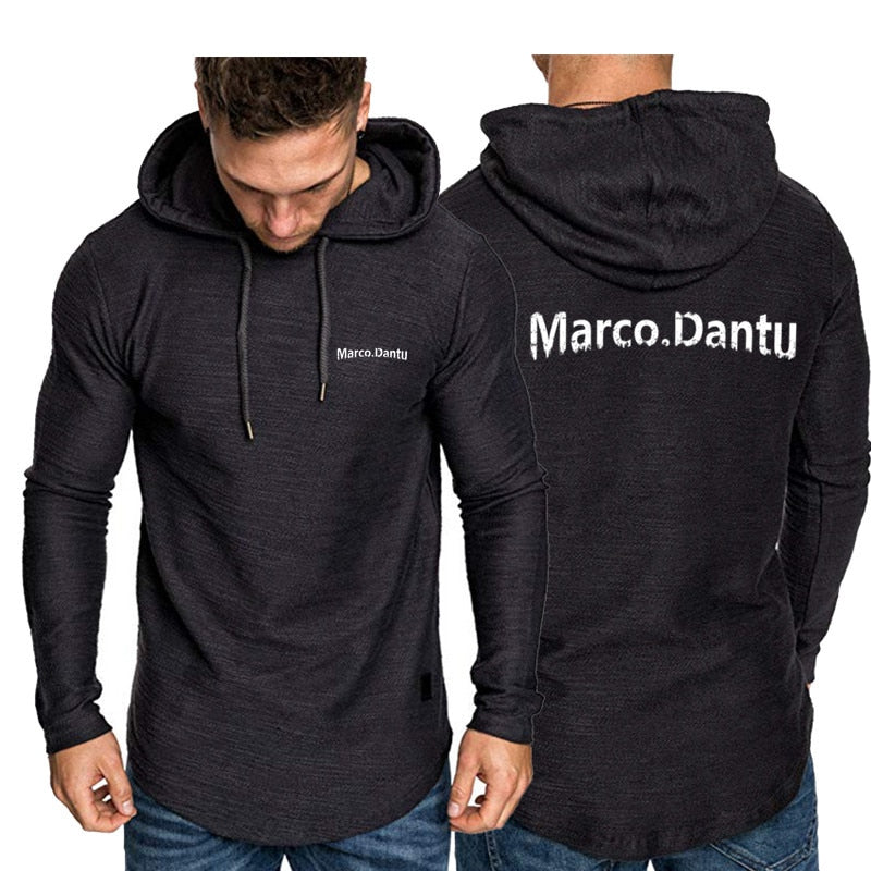 Camisa Manga Comprida Com Touca- Marco dantu