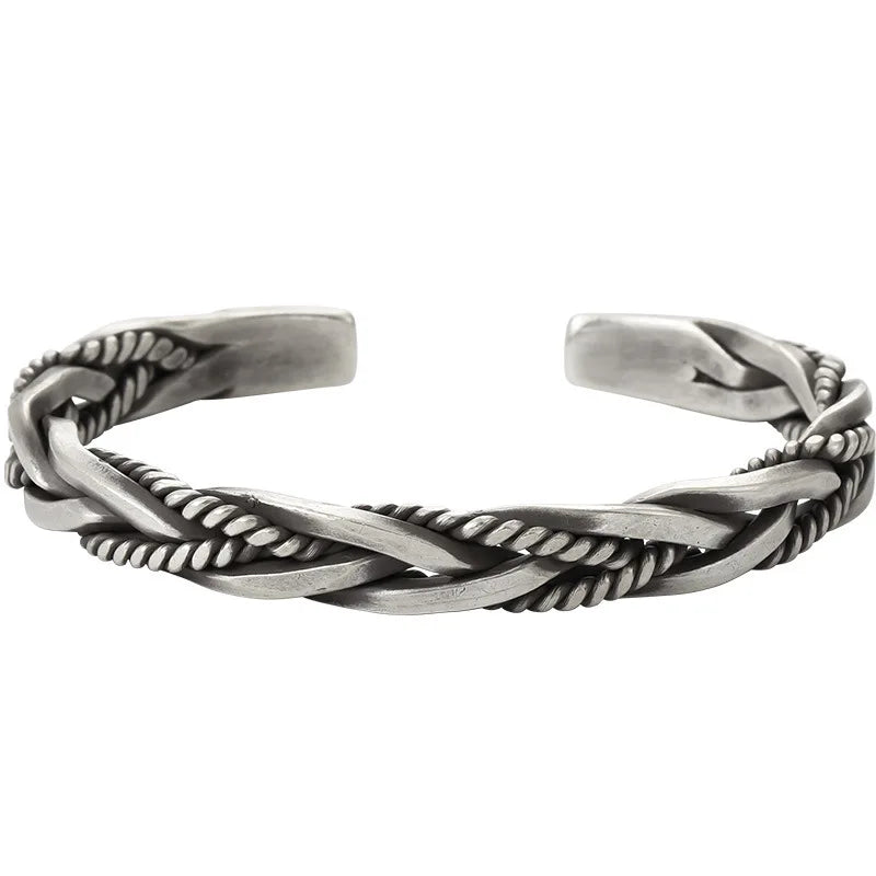 Pulseira Prata Masculina Banga Cluff