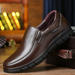 Sapato Masculino de Couro Slip On British