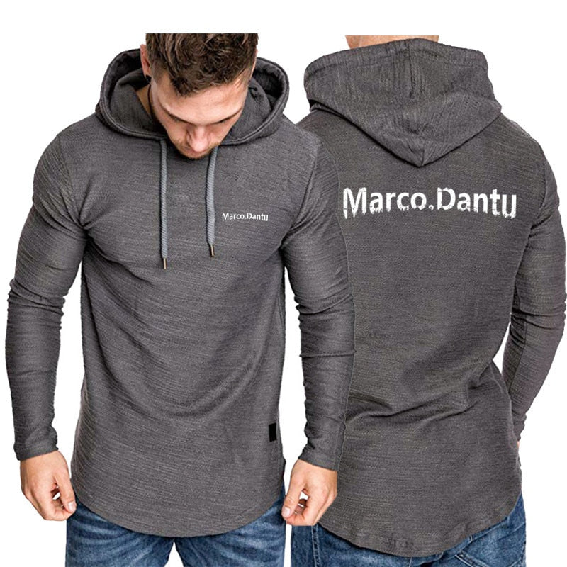 Camisa Manga Comprida Com Touca- Marco dantu