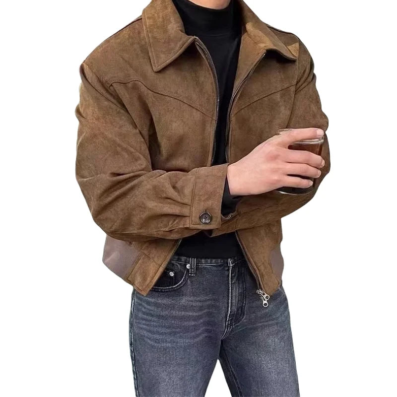 Jaqueta Bomber Vintage Masculina