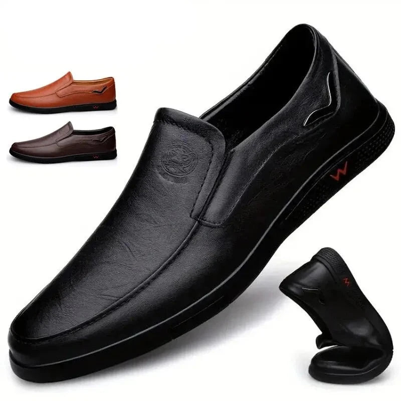 Sapato Casual Loafer Masculino de Couro Vengeance