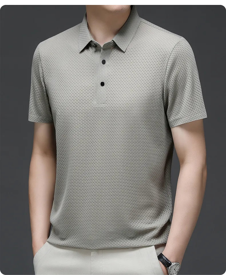 Camisa Polo Masculina | Tecido Respirável