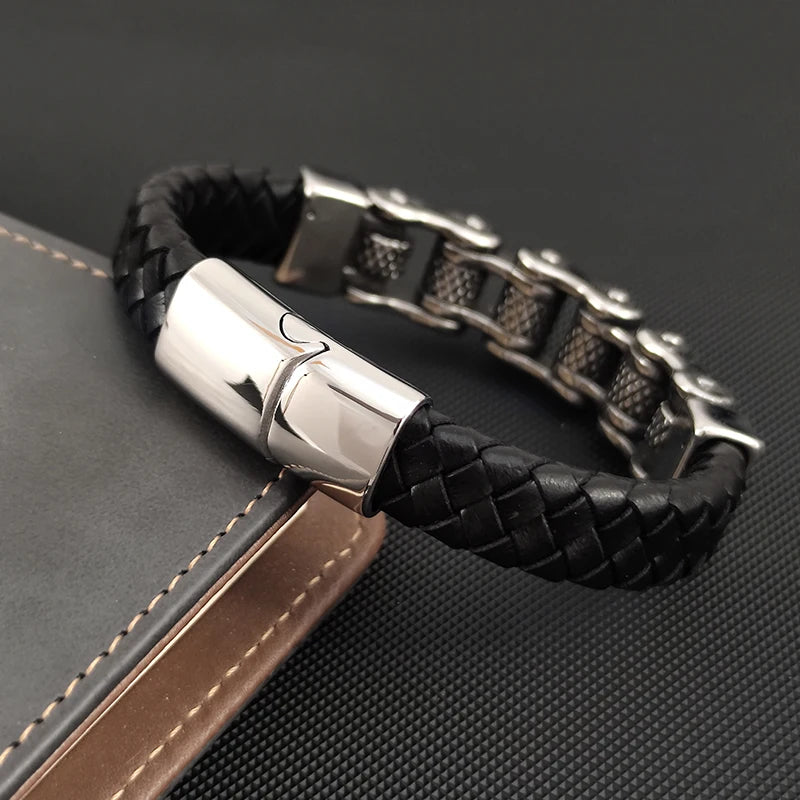 Pulseira Masculina Vintage Chain Saw