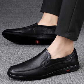 Sapato Casual Loafer Masculino de Couro Vengeance