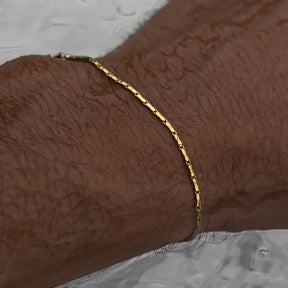 Pulseira Masculina Fina Minimal