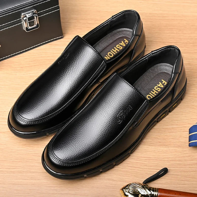 Sapato Mocassim Masculino de Couro Italiano