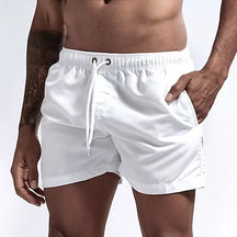 Calção Shorts de Banho Masculino com Secagem Rápida