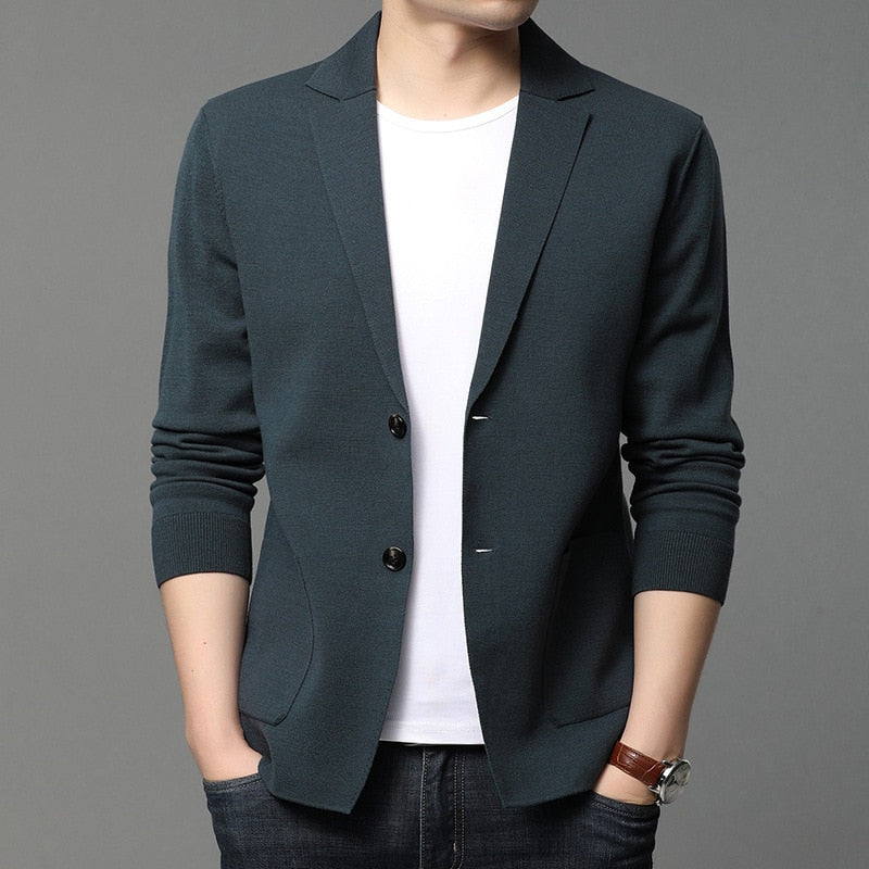 Jaqueta Cardigan Masculino