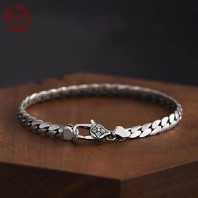 Pulseira de Prata Masculina 5MM