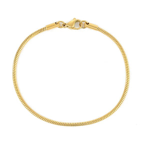 Pulseira Masculina Minimal em Aço