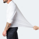 Camisa Social Masculina Elástica