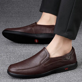 Sapato Casual Loafer Masculino de Couro Vengeance