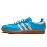 Tênis Adidas Samba OG x Sporty & Rich "Blue Rush" Azul