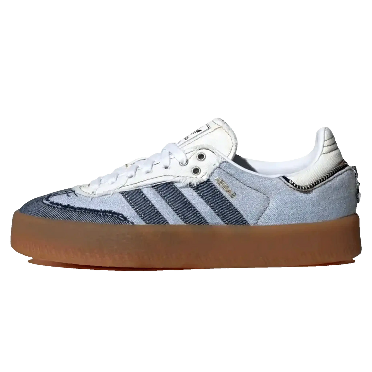 Tênis Adidas Sambae Feminino "Denim" Azul