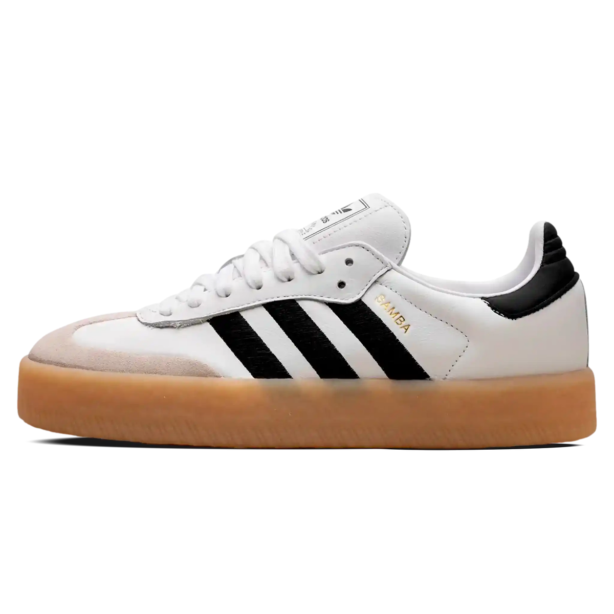 Tênis Adidas Sambae Feminino "White Black" Branco / Preto