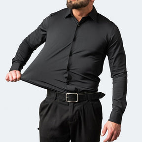 Camisa Social Masculina Elástica